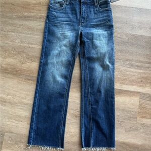 Kut from the Kloth Dark Blue Straight Leg Jeans